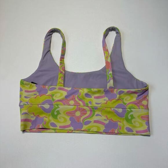 Beach Riot Psychedelic Sunshine Leah Crop Top - Picture 4 of 8